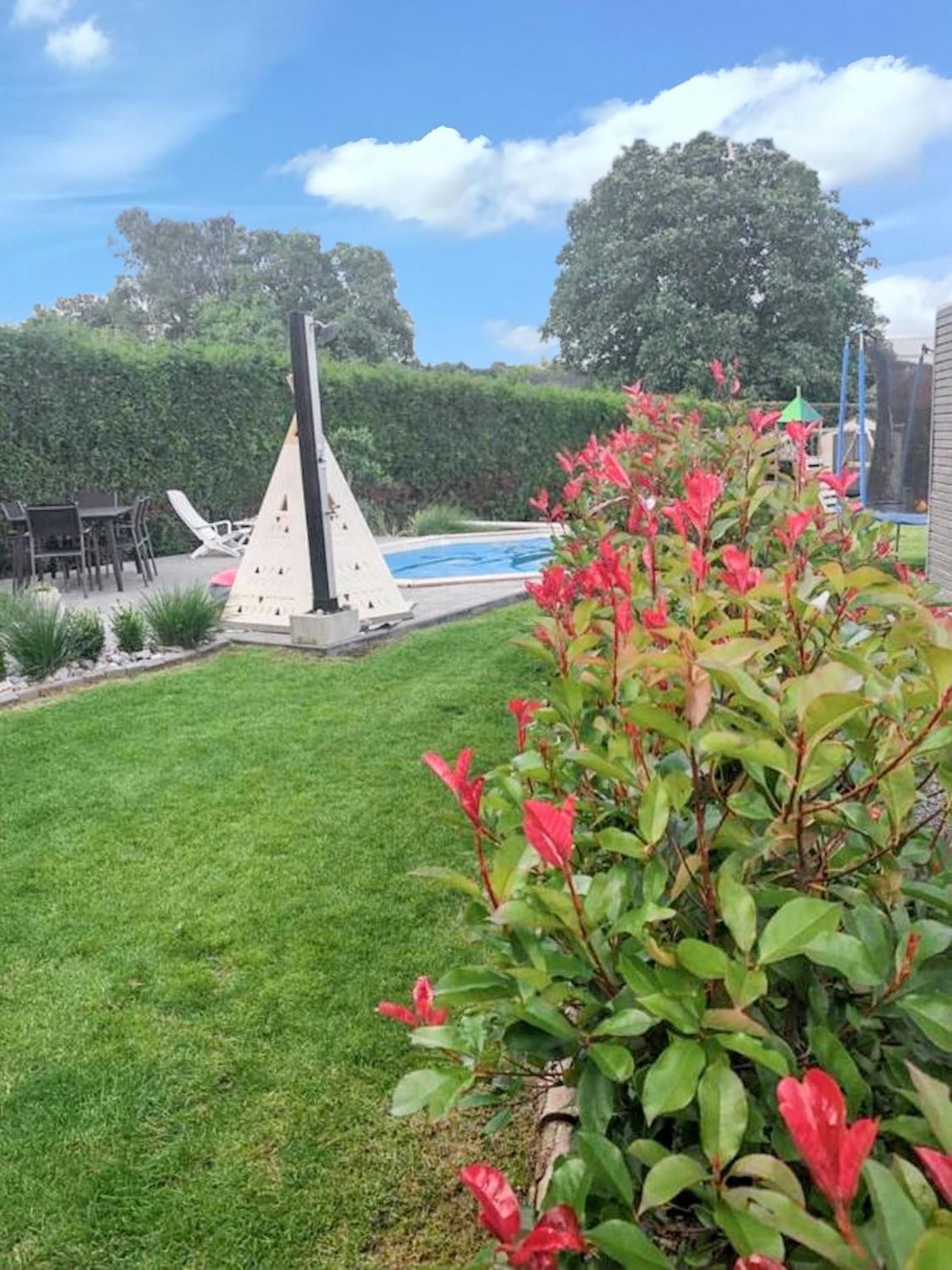 Charming House In Hamois With Shared Pool Villa Kültér fotó